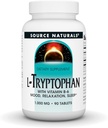 Source Naturals L- Tryptophan με Βιταμίνη Β-6 Υποστήριξη Mood, Relaxation and Sleep - 1000 mg - 90 δισκία