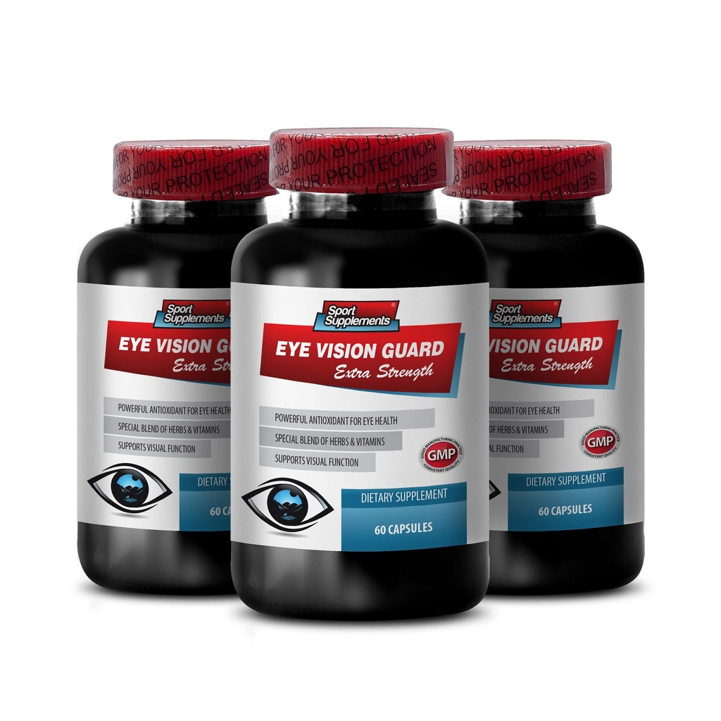 Eye Formula Lutein & zeaxanthin - Eye Vision Guard - Ekstra Kuvvet, Bilberry Supplement, Eye Vitamins for Vision, Bilberry Türleri, Bilberry ile Lutein, 3B 180 Caps