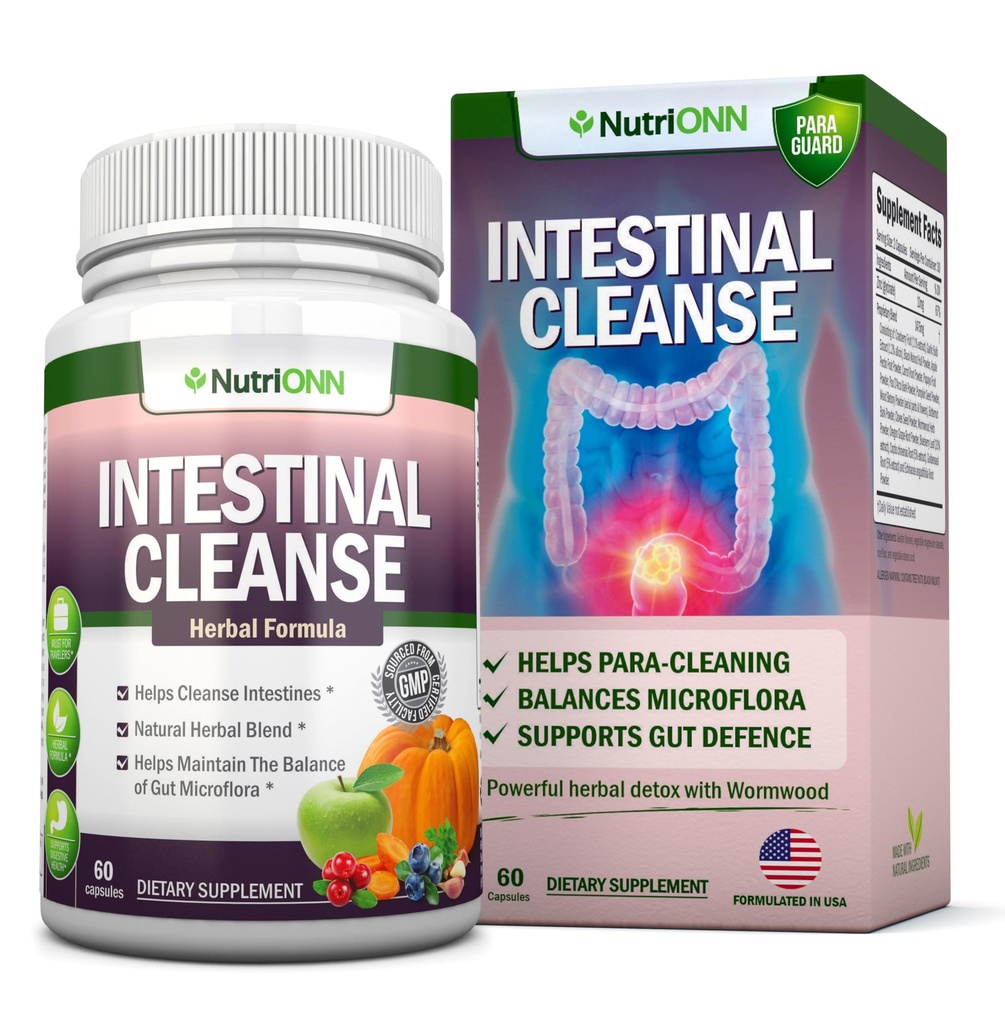 Εντεταλμένος καθαρισμός - Όλα τα φυσικά Herbal Detox Formula - πλήρες πρόγραμμα 10 ημερών Detox - Wormwood, Cranberry, Paul D'Arco, Goldenseal, σκόρδο, Μαύρο Walnut Hull, Echinacea και 10 άλλα φυσικά συστατικά