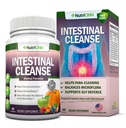 Intestinal Cleanse - All Natural Herbal Detox Formula - Full 10Day Detox Programı - Wormwood, Cranberry, Paul D'Arco, Goldenseal, E, Black Walnut Hull, Echinacea ve 10 Diğer Doğal Malzemeler