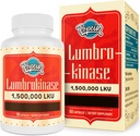 Lumbrokinase 200 mg (Max Activity 1,500,000 LKU) - Lumbrokinase Enzymes Supplement, Nattokinase - 90 Capsules