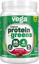 Vega Protein and Greens Protein Powder Mixed Berry (11 Servings) 25g Plant Based Protein Plus Veggies, Vegan, Non-GMO, Pea Protein for Women and Men, 1.2lbs