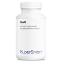 Supersmart - NAG Supplement 1500 mg per Day (N-Acetyl Glucosamin) - Yüksek Abhidrorpsamin Sulfate | Non-GMO & Gluten Free - 90 Vegetarian Capsules