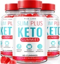 Laboratuvarları – Slim Plus Keto ACV Gummies for Advanced Kilo Kaybı, All Natural Apple Cider Vinegar Supplement (180 Gummies)
