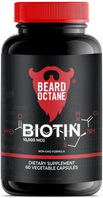 Ayıd Octane Biotin - Biotin 10.000mcg ile Ayıd Saç Büyümesi - 60 Günlük Tedarik - Sağlıklı, Güçlü, Daha Hızlı, Kanlı Büyüme Vitamini - ABD'de Yapıldı