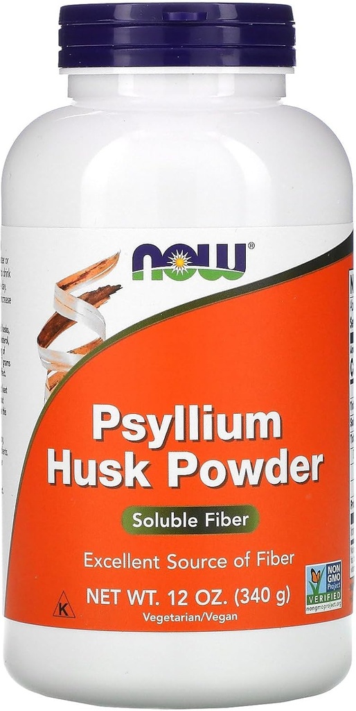 ΤΩΡΑ Psyllium Husk Powder, 12 Ounces (Pack of 3)