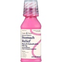 Foster & Thrive Stomach Relief Liquid for Nausea, Heartburn, Indigestion, Upset Stomach, and Diarrhea - Fast Relief for 5 Συμπτώματα, Antidiarrheal, Bismuth Subsalicate 525 mg, Original, 8 Oz