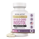 İsviçre Activa+ Laboratuvarlar Myo Inositol Supplement & D-Chiro Inositol Supplement - Kadınlar ve Plüt Supplements - Regulate Menstrual Cycle - Ovarian Support - 30 Days Supply