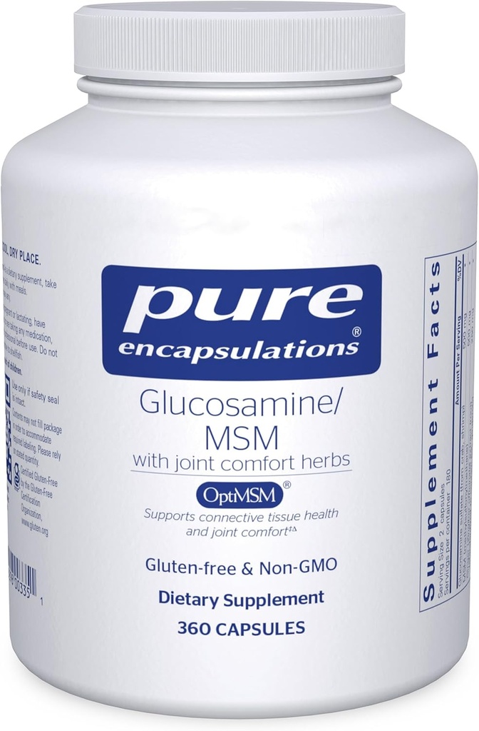 Καθαρές εγκοπές Glucosamine MSM 