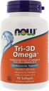 Şimdi Gıdalar Şimdi Gıdalar, (3 Pack) Tri-3D Omega, 330 EPA /220 DHA, 90 Softgels