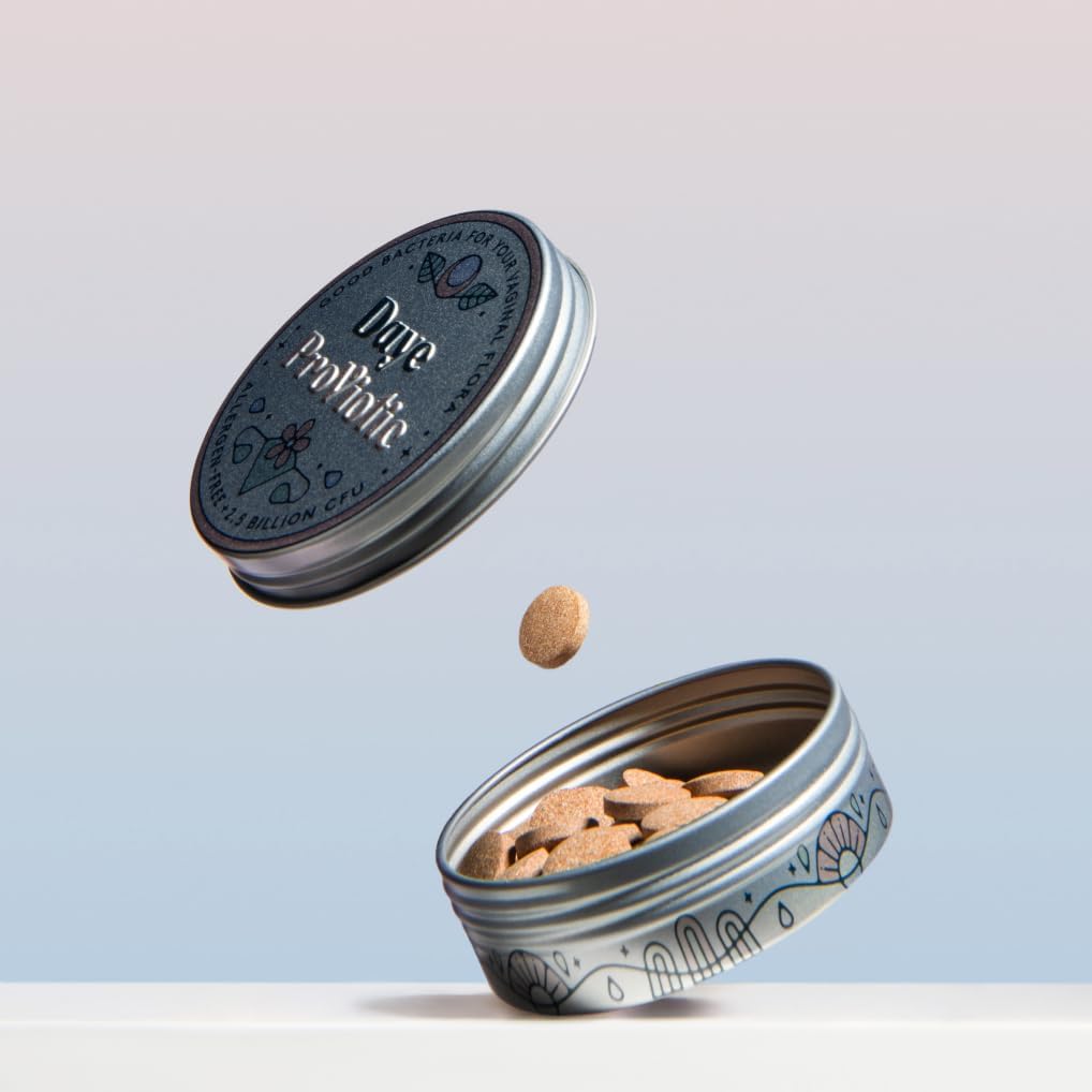 DAYE ProViotics: Γυναικείο προβιοτικό για την ισορροπία pH. Γυναικεία κολπικά προβιοτικά. Lactobacillus Plantarum Probiotic Περιέχει 2,5 δισεκατομμύρια ζωντανά κύτταρα.