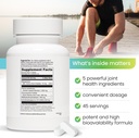 REVITALIZE Mobility + Advanced Joint & Connective Tissue Support Formula Inflammation, Ortak Bakım ve Yardım, Kalp & Immune Support, Perna Canaliculus, Glucosamine, MSM, DMG- 90 Tabletler