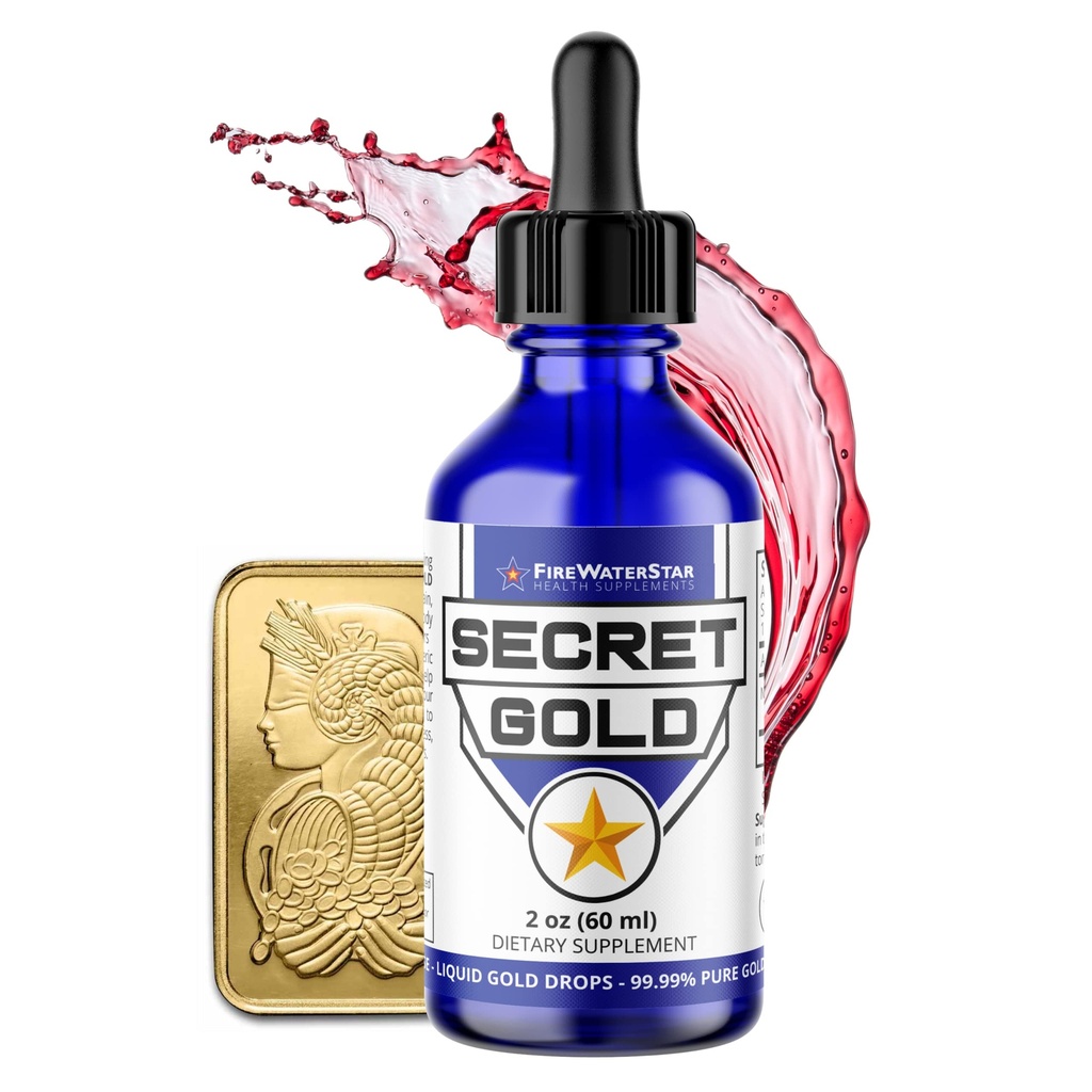 FWS Colloidal Gold Liquid Drops, Yükseliş Meditasyonu Ruhsal Yardım Beyin Boost, Gelişmiş Farkındalık Clarity Dreams Intuition,% 99.99 Pure Swiss Gold, 100 ppm, Ruby Red, Real 24K