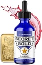 FWS Colloidal Gold Liquid Drops, Yükseliş Meditasyonu Ruhsal Yardım Beyin Boost, Gelişmiş Farkındalık Clarity Dreams Intuition,% 99.99 Pure Swiss Gold, 100 ppm, Ruby Red, Real 24K