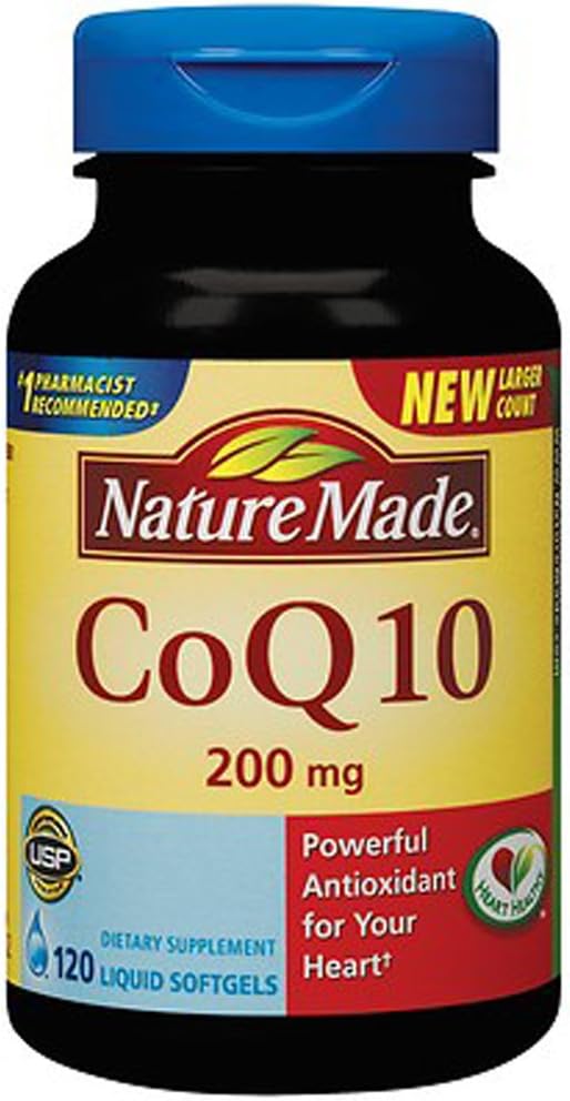 Doğa Made CoQ10 Doğal 100 mg - Diyet Supplement 120 Softgels