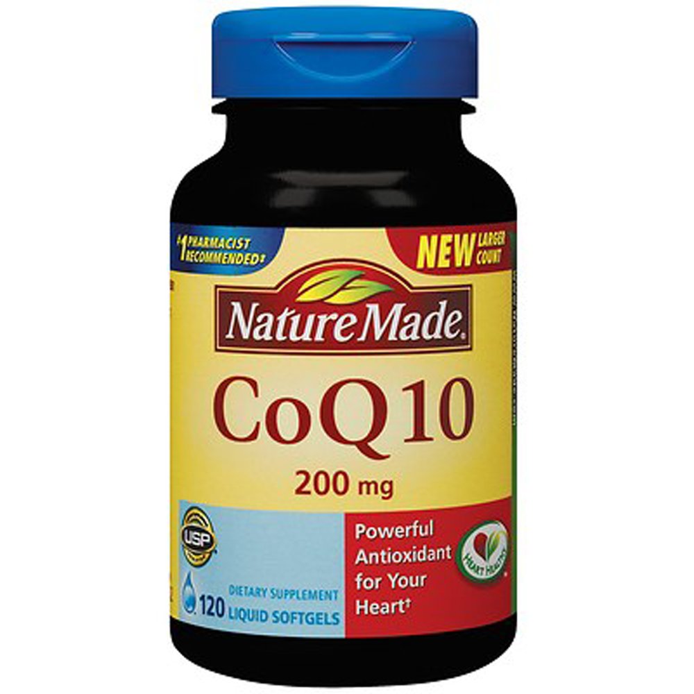 Doğa Made CoQ10 Doğal 100 mg - Diyet Supplement 120 Softgels