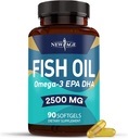 YENİ AGE Omega 3 Fish Oil Supplement Immune & Health Support – Ortak, Eye & Skin Health – Non GMO - EPA, DHA Fatty Acids Gluten Free (90 Softgels (Pack of 1)
