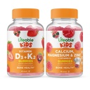 Lifeable Vitamin D3 + Vitamin K2 Çocuklar + Kalsiyum Magnezyum & çinko Çocuklar, Gummies Sche - Great Tasting, Vitamin Tamam, Gluten Free, GMO Free, Chewable Gummy