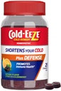 Cold-EEZE Plus Savunma Doğal Citrus & Elder Çinko Chewable Gels, Homeopathic Cold Remedy, Shortens Common Cold Belirtileri, Sambucus Nigra, Echinacea & Rose Hips, 25 Ct