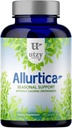 Utzy Naturals Allurtica | Sinus & Respiratory Support Supplement with Quercetin and Sting Nettle | Date Support for Yetişkinler & Kids | Non Drowsy | 40 Capsules