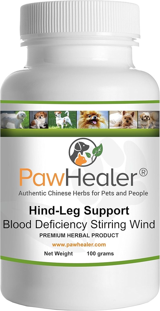 Hind Leg Weakness: Blood Deficiency Stirring Wind -100 Grams-Herbal Toz Köpekler ve Evcil hayvanlar için