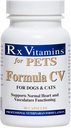 Rx Vitaminleri Köpekler ve Kediler için Formula CV - Kedi ve Köpek Kalp Sağlığı - Feline & Canine Cardiyak Desteği - 90 ctt