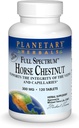 Planetary Herbals Full Spectrum Horse Chestnut, Υποστηρίζει την Ακεραιότητα των Veins και των τριχοειδών *, 500 mg - 120 δισκία