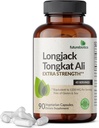Futurebiyotiks Longjack Tongkat Ali Ekstra Güç ve Stamina Desteği - Non-GMO, 90 Vegetarian Capsules