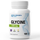 Safgen Laboratuvarları Glycine 1000 mg [High Potency] 100 Vegetarian Capsules, Sağlıklı Uykuyu Destekliyor | No Harmful Katkılar | Non-GMO, NO Gluten ve Süt | ABD'de Yapılıyor - 100 Hizmet