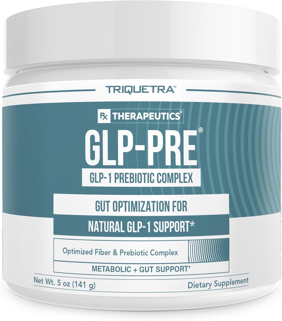 GLP-PreTM - Prebiyotik Fiber Kompleksini optimize edin - Doğal GLP-1 Pathway Support & Metabolic Wellness için Gut-Mikrobiyome Optimizasyonu - Klinik Olmayan Fiberleri içerir - 30 Hizmetler