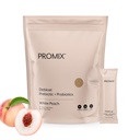 ProMix Διατροφή Debloat Prebiotics and Probiotics, Bloating Relief for Women, Gut Cleanse Detox for Men and Immune Support - Λευκό Ροδάκινο - 30 Σερβιέτες (πακέτο των 30)