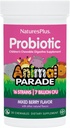 NaturesPlus Animal Parade Probiyotik, Karma Berry - 30 Chewables - Çocuk Digestion Supplement - Supports Gut Health & Immune Function - Vegan, Gluten Free - 30 Hizmet