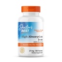Doktor'un En İyi Yüksek Absiyon Demir Tableti, Ferrochel, Stomach, Immune Health, Blood Health, 27 mg