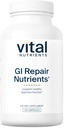 Vital Nutrients GI Tamir Nutrients | Leaky Gut Capsule with L Glutamine and N-Acetyl | Digestive Enzyme Supplement to Support Gut Health and Digestion | Gluten and Dairy Free | 120 Capsules