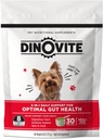Dinovite 3, Küçük Köpekler, Skin & Coat, Digestive Health & Joint Relief, Dog Food Toppers, Immune Support, Antis & Itch Relief Skin Care, 30 Hizmet (1-18lb)