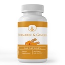 Pure Original Materialss Turmeric Curcumin & Ginger, (100 Capsules) Her zaman Pure, Nomixs Or Fillers, Lab TY (100 Capsules)
