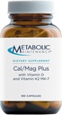 Metabolic Bakım - Cal/Mag Plus w/Vitamin D & K2 180 kapak