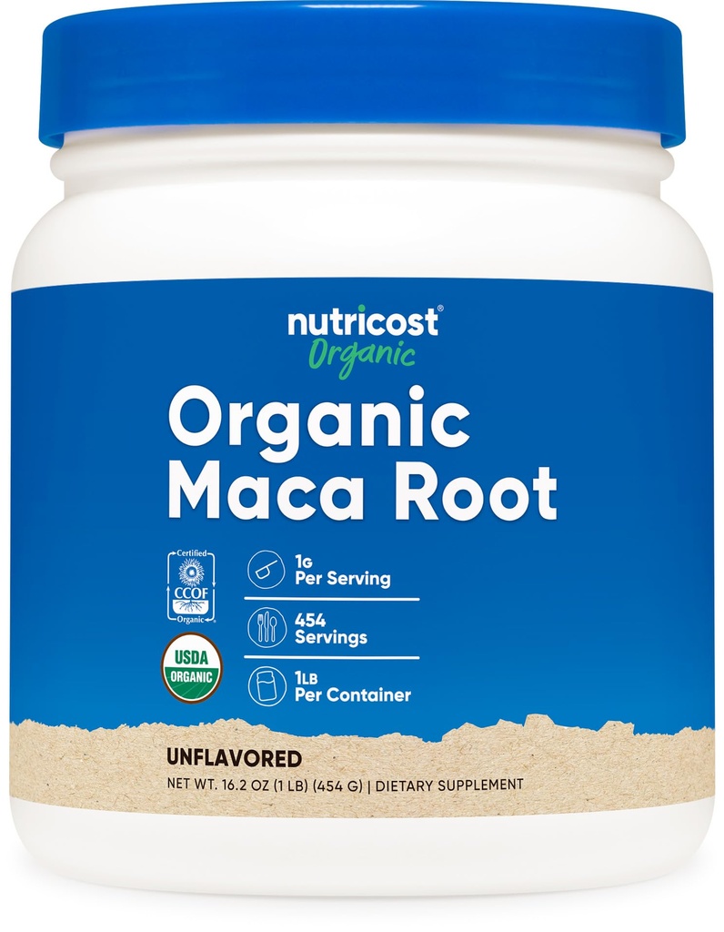 Nutricost Organic Maca Root Toz (1 LB)