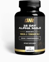 Alpha Male Daily Multi-Supplement – Vitality & Wellness için Kapsamlı Formula – 60 Capsules – Non-GMO & Gluten-Free
