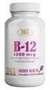 365 SALIFE Vitamin B12 1000 Telefon Tabletleri, Enerji Dönüşümü, Enerji Metabolism Desteği için Diyet Supplement, 365 Day Supply