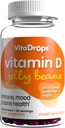 D Jelly Beans, Destekler Immune Health, Bone Health, Pectin bazlı, Vegan & Gluten Free, Karma Berry Flavor, 90 Jelly Beans, 30 Hizmet