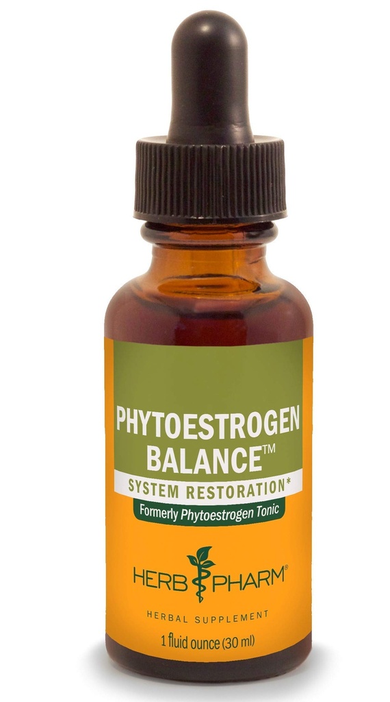 Herb Pharm Phytoestrogen Balance Liquid Herbal Formula for Women Reproductive System Support - 1 Ounce