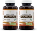 Tribe Galangal USDA Organik 120 Capsules (2.) | Vegetarian Capsules ve Sertifikalı Organik Galangal (Alpinia Galangal)