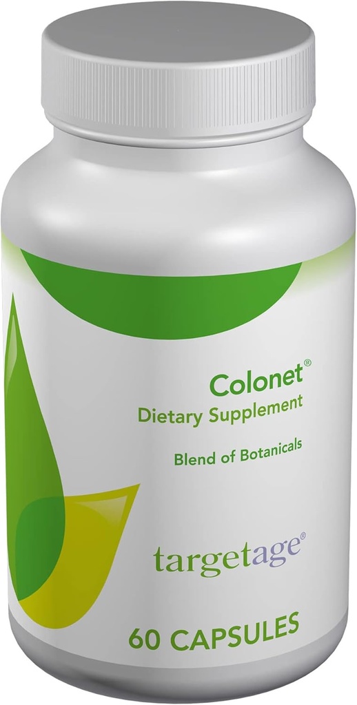 Targetage® by Maison Beljanski® - συμπλήρωμα διατροφής ColonetTM - Cleanse & Digestive Health - 60 κάψουλες