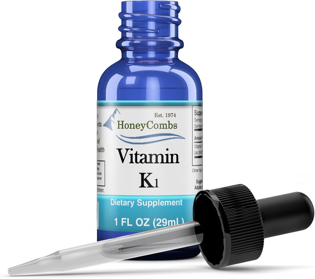 K1 Vitamini - ABD'de Yapılacak - Erkekler için Doğal Yüksek Potency Phylloquinone, Kadınlar, Çocuklar ve Yeni doğanlar Dark Undereye için Büyük - Bulk Boyutlar Ayrıca kullanılabilir