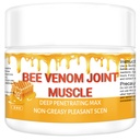 Βιολογική Bee Venom Θεραπεία Ορού, Επαγγελματική κρέμα απελευθέρωσης μυών & μυών - 24 ώρες Καταπραϋντική αποτελεσματική απελευθέρωση για πλάτη, λαιμό, χέρι, πόδι, γόνατο, μύες, ώμος, ισχίο, νεύρο