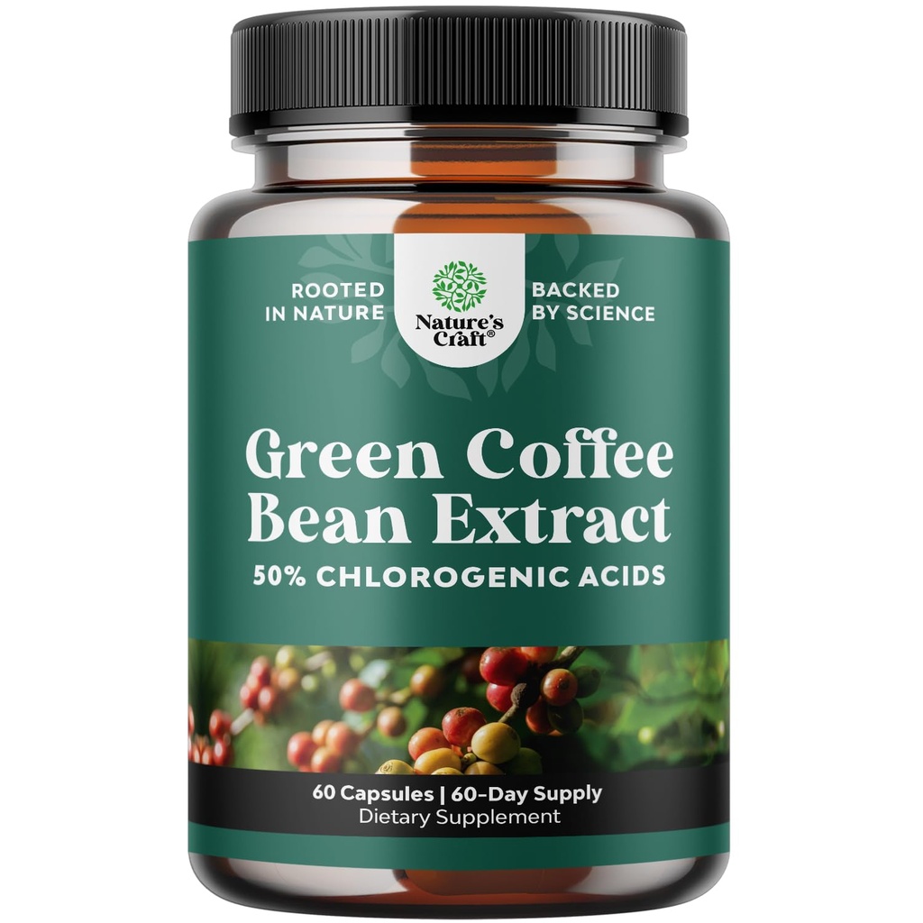 Green Coffee Bean Kilo kaybı için alıntı - Kadınlar için Kilo kaybı için Doğal Appetite Suppressant - Kilo kaybı Desteği için Kadın ve Erkekler için Herbal Fat Burners ve Daha İyi Günlük Enerji ve Immunity