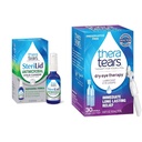TheraTears SteriLid Eyelid Cleanser ve Kuru Eye Therapy Lubricant Eye Drops Sche, 2 fl oz ve 30 Vials