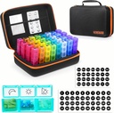 Monthly Pill Organizer 3 Times a Day,Pill Organizer 3 Times a Day with32 Days Style&4 Weeks Style &32 Günlük Karşılaştırmalar, Vitaminler,Supplements ve ilaçlar. Odorless, sağlıklı Pill Box