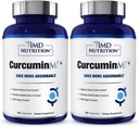1MD Beslenme CurcuminMD Plus - Turmeric Curcumin with Boswellia Serrata - 285x More Absorbable | Ortak Stiffness, Muscle Recovery, and Mood Support | 120 Capsules (2-Pack)